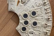 vintage star wars millennium Falcon back cover