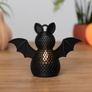 Bat Lantern Halloween Decoration with LED Candle Image 3