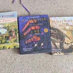 Harry Potter Illustrated Editions Books 1 to 5