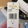 Michael Kors Mercer Large Pebbled Leather Accordion Satchel Tote Black Image 3