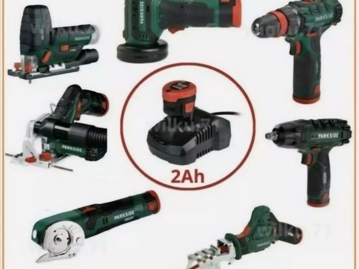 Parkside X12V Cordless Tacker Nailer Stapler And Accessories Set. Parkside X12V Cordless Drill Driver. 2AH 2.5AH 5AH X12V Performance Batteries 2.4A 6A X12V Fast Chargers.