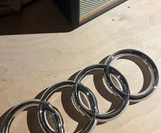 audi a3 badge grill