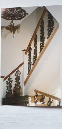 victorian cast iron grapevine stair spindals. 20