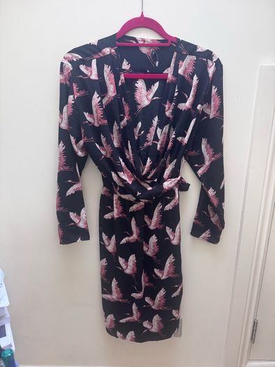 Mango wrap dress