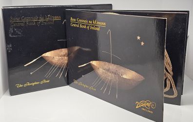 Ireland 2000 Millennium Uncirculated Coin Set in Original Folder