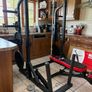 Without Doubt Best Gym Weightlifting Set Up, Power Squat Rack, Bench, Olympic Weights, Bars, Tri Dip!!! Image 8
