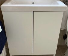 As new Ikea Nysjon vanity unit