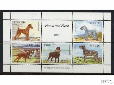 1983 Ireland Fauna & Flora Dogs Commemorative Stamps Miniature Sheet Mint Never Hinged (MNH)