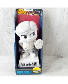 Star Wars Talk To The Han Solo Bobble Head Funko - Rare New Retro 2013