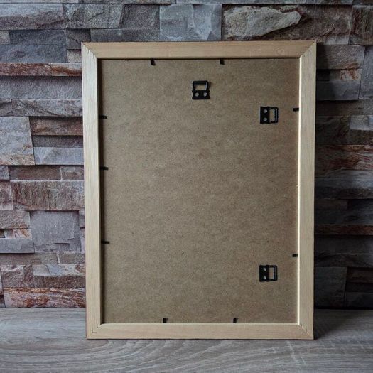 Abstract Framed Wall Art (45x35cm) Solid Wood Frame with Glass