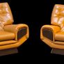 1950 vintage sofa and 2 armchair Image 4