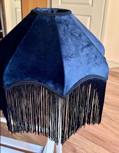 Lampshade velvet fringe lamp shade