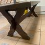 Red Oak table + 6 chairs Image 4