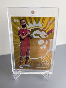 Mo Salah Topps Gold Lion