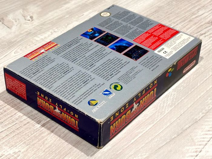 Turn and Burn: No Fly Zone for Nintendo SNES - Boxed