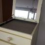 Wooden children chest of drawers with top mirror Image 4