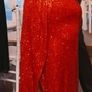 Red maxi dress Image 5