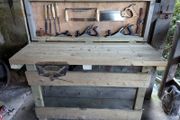 Folding Woodwork Bench