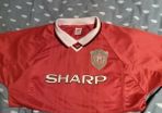 Retro Manchester United jersey