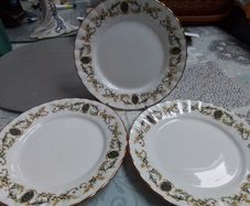 Three Royal Stafford Romana side Plates
