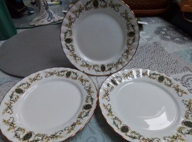 Three Royal Stafford Romana side Plates