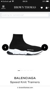 Balenciaga speed trainers uk11 worn 3 times max