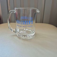 Vintage Gallahers  Advertising Glass Water Jug Pub Memorabilia