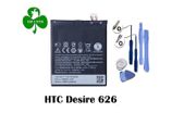 For HTC Desire 626 Battery Replacement New 2000mAh 3.8V 7.6Wh With Tools