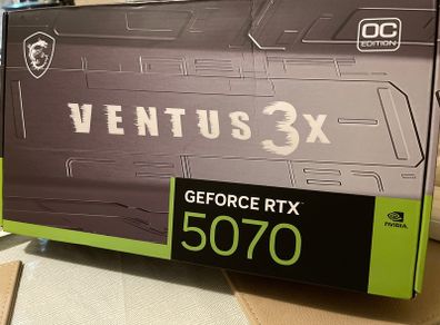 GeForce RTX 5070 12gb MSI Ventus 3X OC