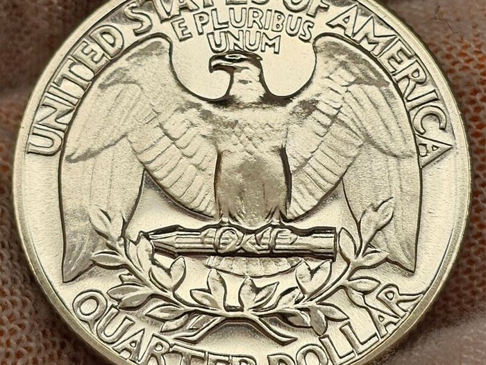 USA United States 1964 Silver Proof Washington Quarter Beautiful Gem Proof