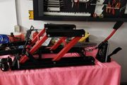 BRAND NEW 1500lbs Lifting Cranes Motorcycle Repair Bracket Motorcycle Stand