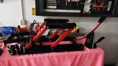 BRAND NEW 1500lbs Lifting Cranes Motorcycle Repair Bracket Motorcycle Stand
