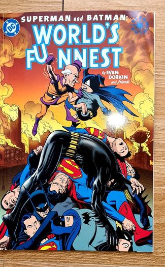 Superman and Batman World's Funnest by Evan Dorkin and Friends