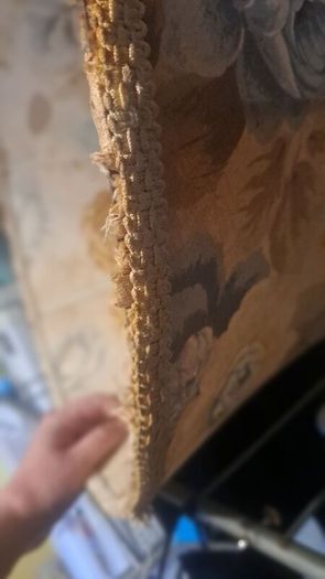 Large Vintage Lampshade 1940 50s Floral 20 inch