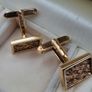 Vintage 9ct gold cufflinks Image 2