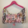 RIVER ISLAND Sweetheart Neckline Crop Top Size M! Image 7