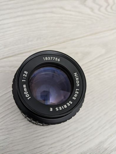 Nikon Series E 100mm f/2.8 AI-S Manual Focus Lens