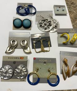 Ear rings  pierced ears job lot