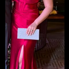 Prom/Debs Dress - Size 14 / Pink Berry