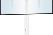 NEW SALE | TV Floor Stand for 30-70 inch LED LCD OLED Plasma Flat Curved TVs, Height Adjustable Tall TV Stand with Brackets up to 40kg, Max VESA 600x400mm White