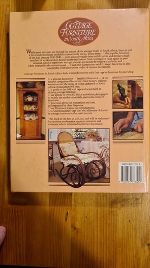 Cottage Furniture In South Africa.. Text John Kench. Restoration Consultant Ralph Mothes.