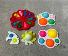 Dimple pop it fidget set