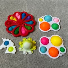 Dimple pop it fidget set