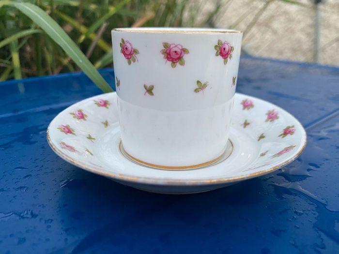Antique Paragon China demitasse cup and saucer