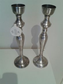 Stunning Silver candle holders