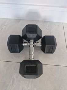 dumbells 10kg pair