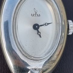 Women's silver Swiss watch Helva (Helvetia)