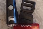 Cat Eye Bike Lights (( USB Rechargeable ))