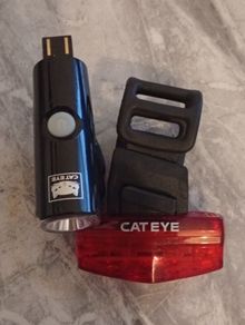 Cat Eye Bike Lights (( USB Rechargeable ))