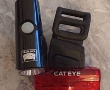 Cat Eye Bike Lights (( USB Rechargeable ))